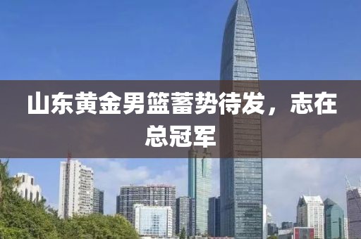 山東黃金男籃蓄勢待發(fā)，志在總冠軍