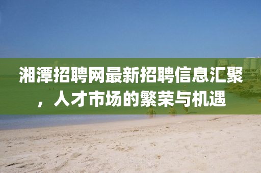 湘潭招聘網(wǎng)最新招聘信息匯聚，人才市場的繁榮與機遇