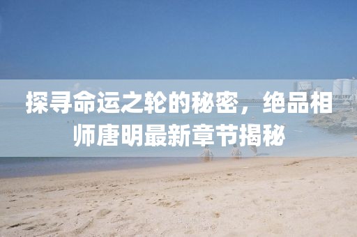 探尋命運(yùn)之輪的秘密，絕品相師唐明最新章節(jié)揭秘
