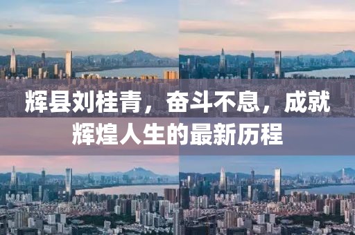 輝縣劉桂青，奮斗不息，成就輝煌人生的最新歷程
