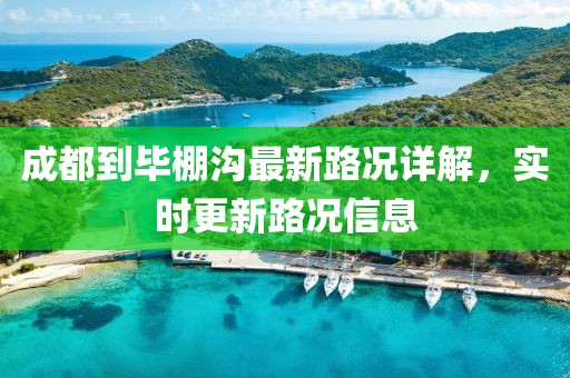 成都到畢棚溝最新路況詳解，實時更新路況信息
