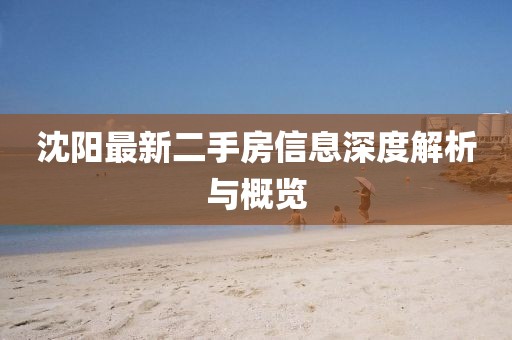 沈陽最新二手房信息深度解析與概覽