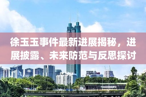 徐玉玉事件最新進展揭秘，進展披露、未來防范與反思探討