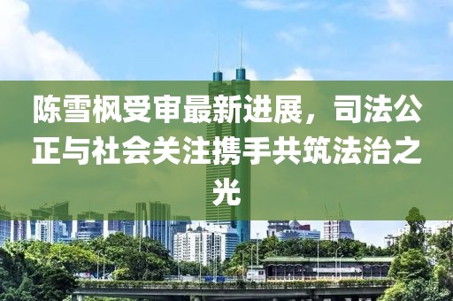 陳雪楓受審最新進(jìn)展，司法公正與社會(huì)關(guān)注攜手共筑法治之光