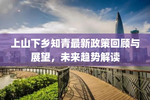 上山下鄉知青最新政策回顧與展望，未來趨勢解讀