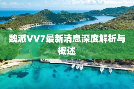 魏派VV7最新消息深度解析與概述