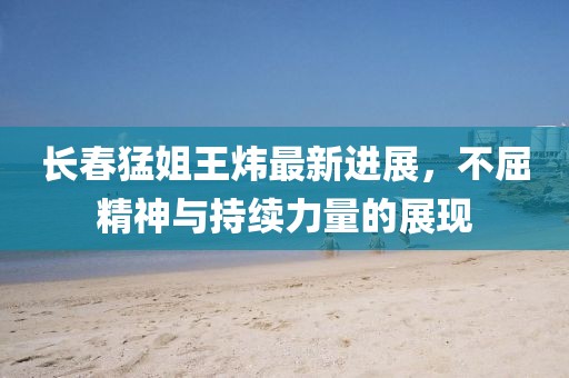 長春猛姐王煒最新進展，不屈精神與持續力量的展現