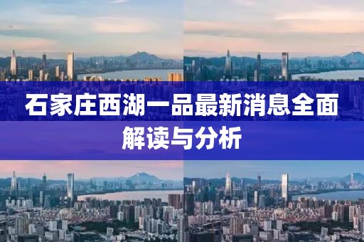 石家莊西湖一品最新消息全面解讀與分析