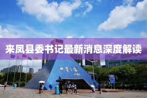 來鳳縣委書記最新消息深度解讀