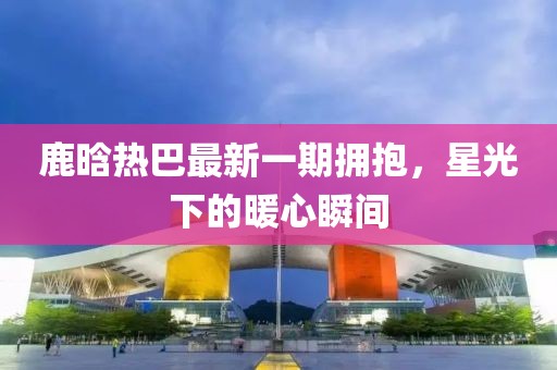 鹿晗熱巴最新一期擁抱，星光下的暖心瞬間