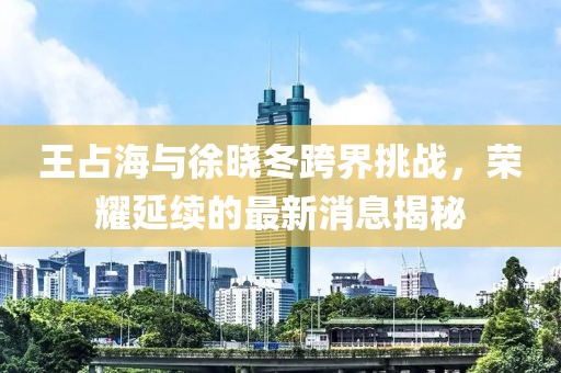 王占海與徐曉冬跨界挑戰(zhàn)，榮耀延續(xù)的最新消息揭秘