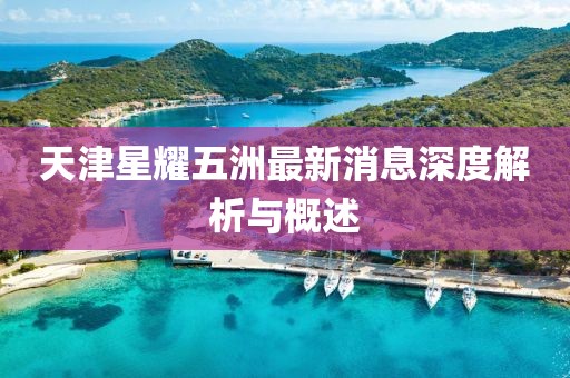 天津星耀五洲最新消息深度解析與概述