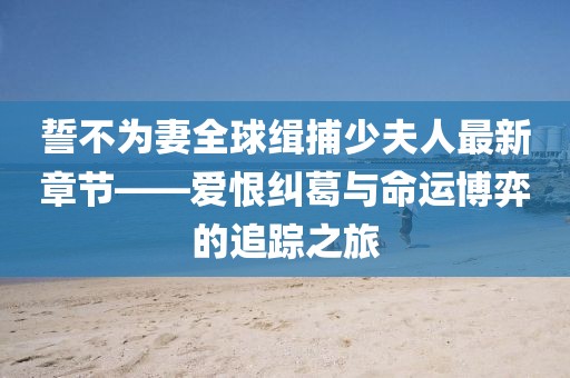 誓不為妻全球緝捕少夫人最新章節(jié)——愛恨糾葛與命運(yùn)博弈的追蹤之旅