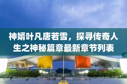 神婿葉凡唐若雪，探尋傳奇人生之神秘篇章最新章節(jié)列表