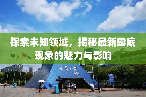探索未知領域，揭秘最新露底現象的魅力與影響
