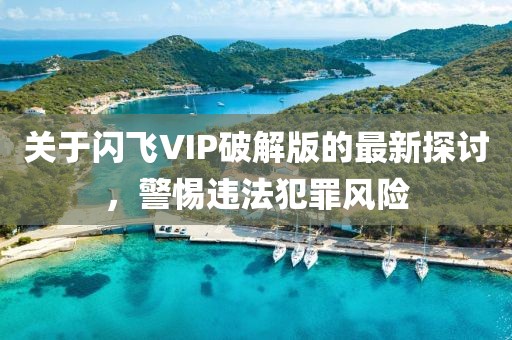 關(guān)于閃飛VIP破解版的最新探討，警惕違法犯罪風(fēng)險